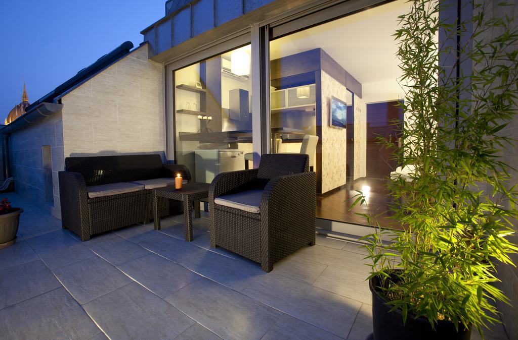 Parliament Penthouse Boutique B&B Budapest Rum bild